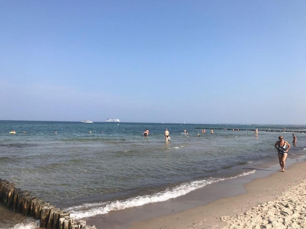 Exclusive Fewo In Warnemuende, 150M To The Beach, 2 Bathrooms, 2 Bedrooms, Sauna, Wifi And Much More. Rostock Luaran gambar